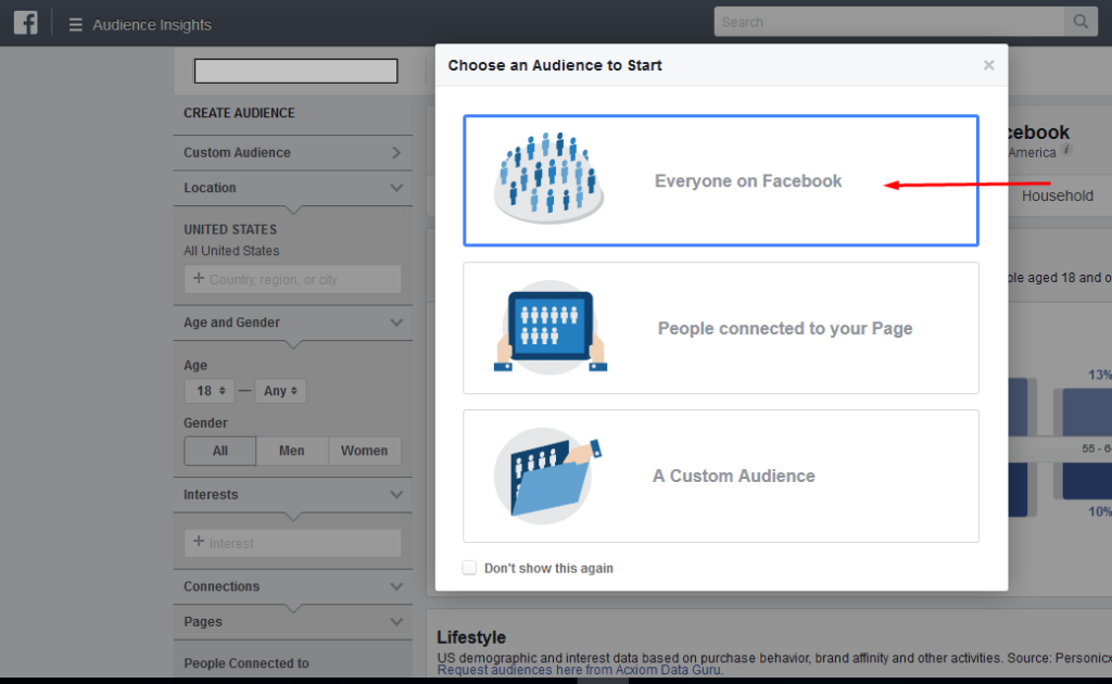 How to find out your target market on facebook