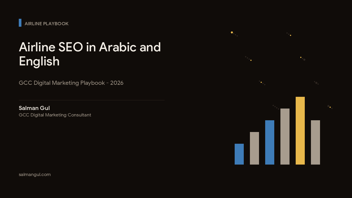 Airline SEO in Arabic and English