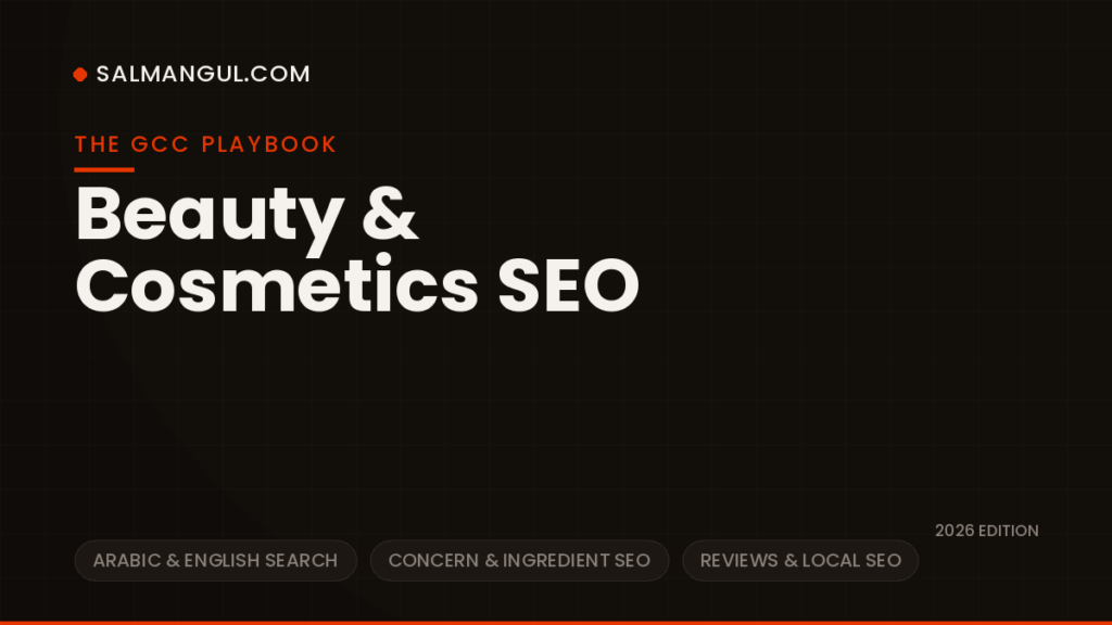 Beauty and Cosmetics SEO in Arabic and English (2026)
