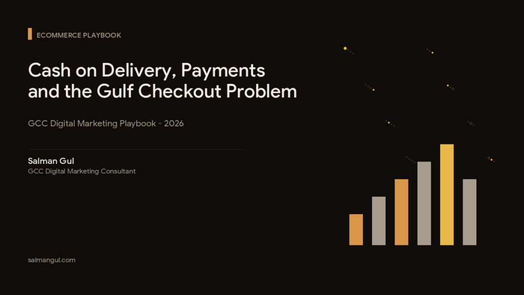 Cash on Delivery, Payments and the Gulf Checkout Problem