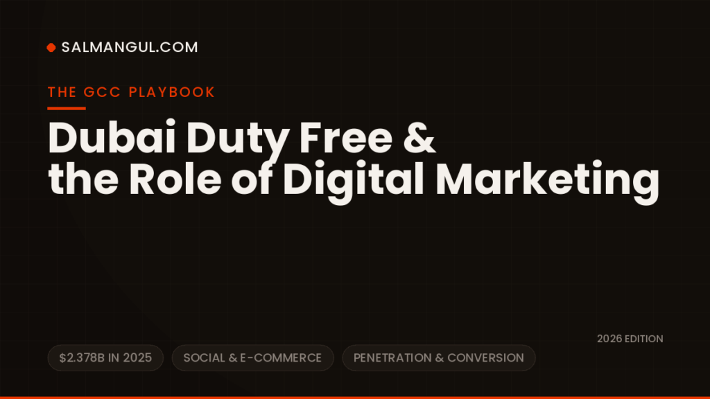 Dubai duty free digital marketing