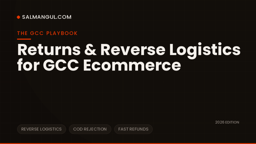 Ecommerce returns reverse logistics gcc