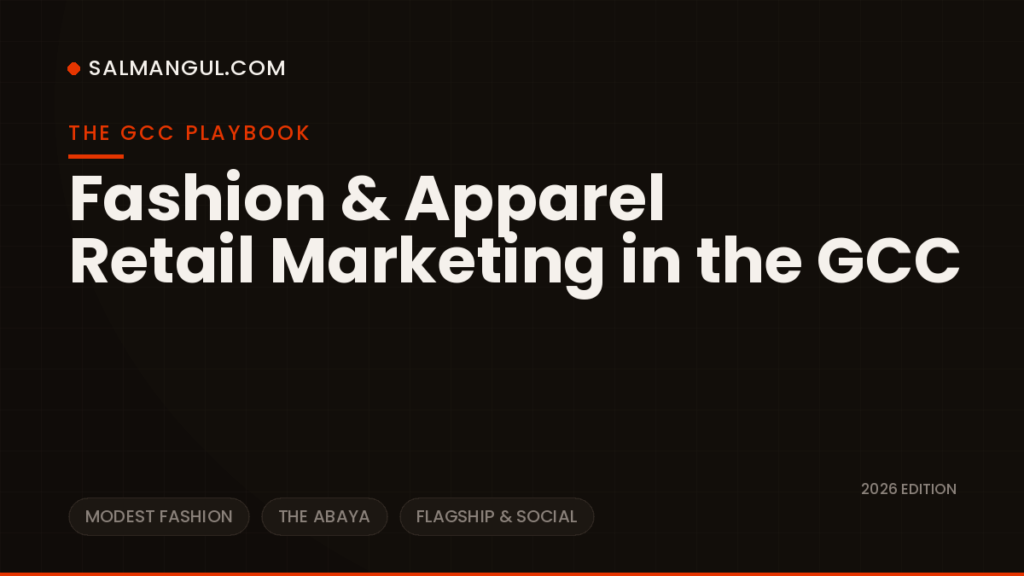 Fashion apparel retail marketing gcc