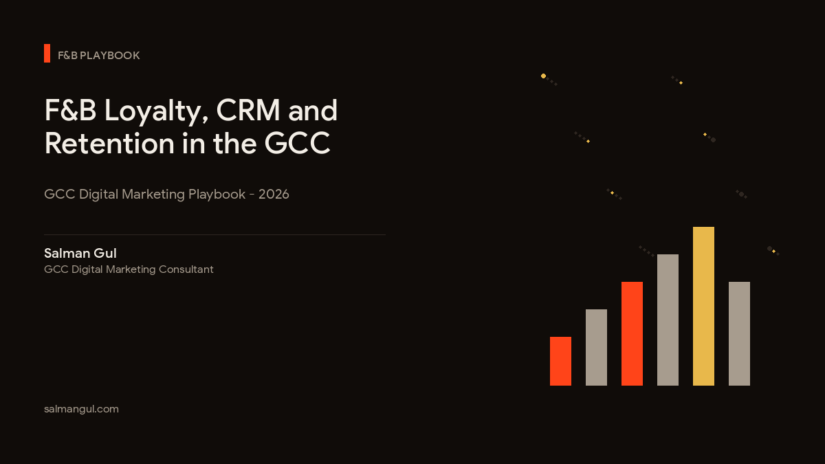 F&B Loyalty, CRM and Retention in the GCC (2026)
