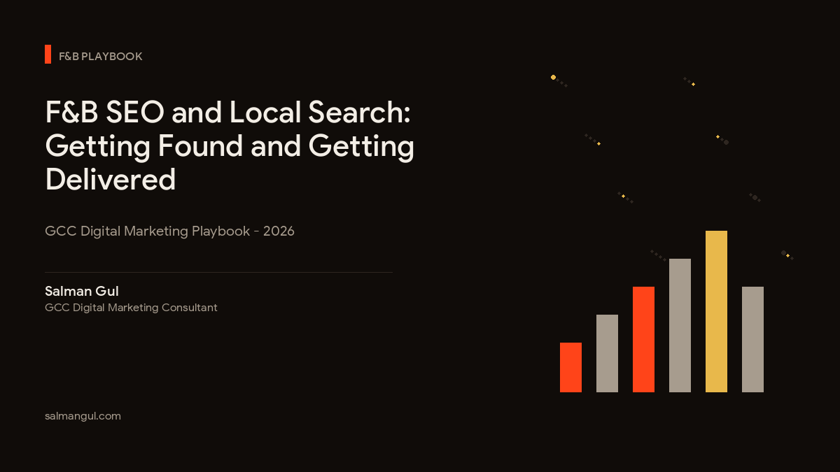 F&B SEO and Local Search: Getting Found and Getting Delivered (2026)