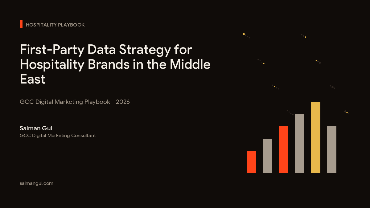 First-Party Data Strategy for Hospitality Brands in the Middle East