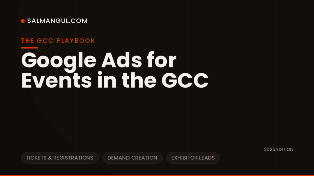 Google ads for events exhibitions gcc