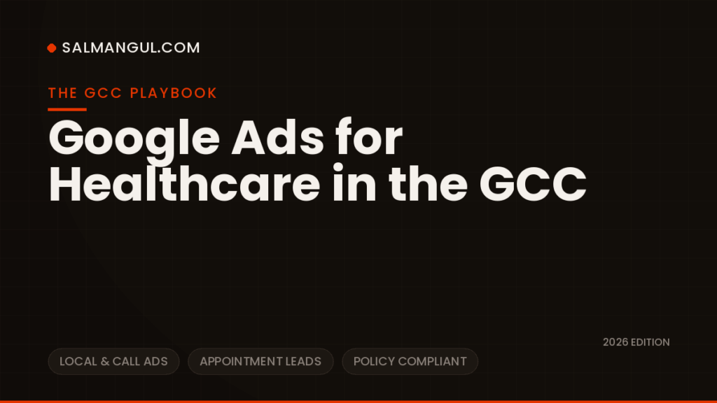 Google ads for healthcare gcc
