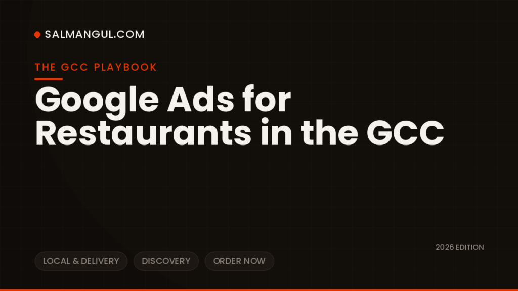 Google ads for restaurants fnb gcc