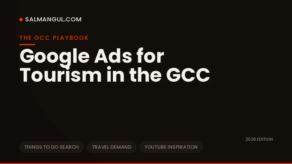 Google ads for tourism gcc