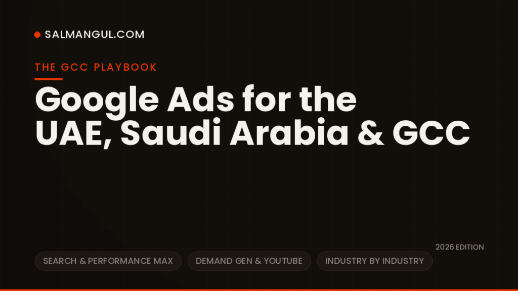 Google ads uae saudi gcc