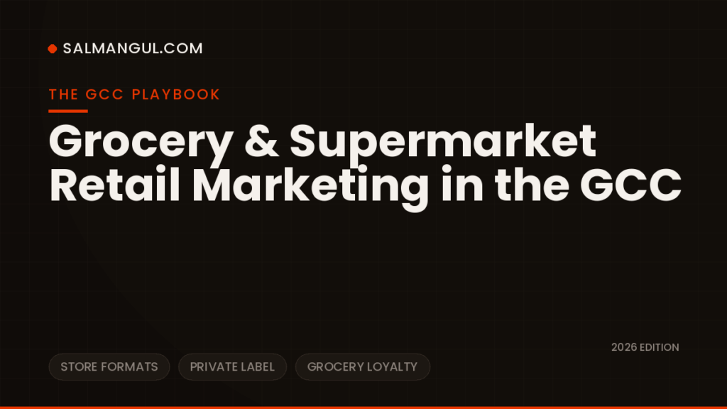 Grocery supermarket retail marketing gcc
