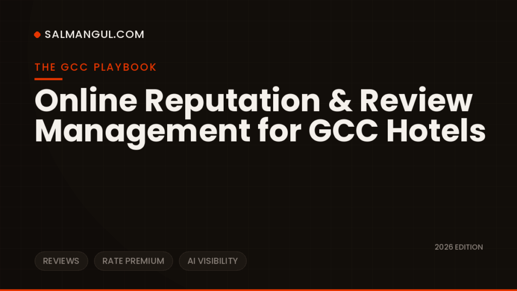 Hotel reputation review management gcc