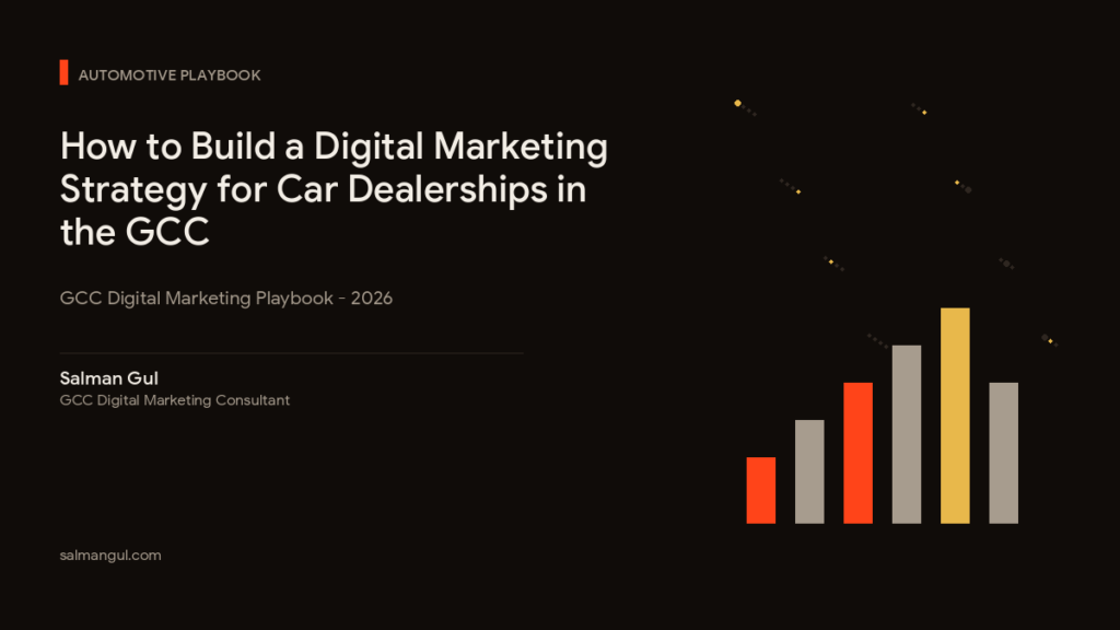 How to Build a Digital Marketing Strategy for Car Dealerships in the GCC (2026)