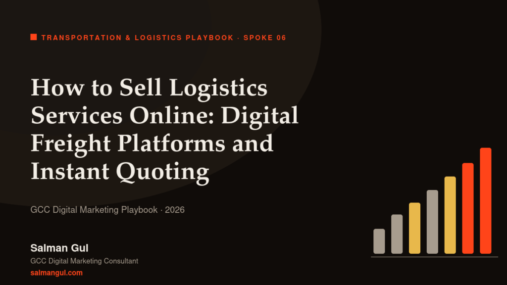 How to Sell Logistics Services Online: Digital Freight Platforms and Instant Quoting
