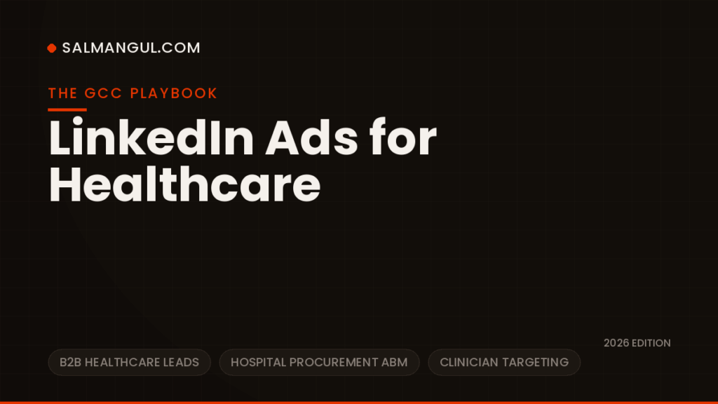 How to Run LinkedIn Ads for Healthcare in the GCC