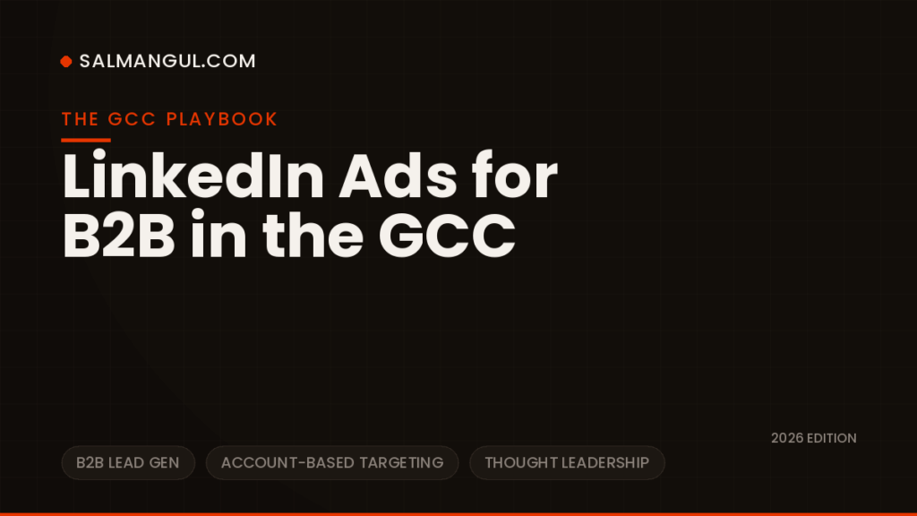 LinkedIn Ads for B2B in the GCC