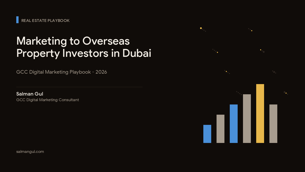 Marketing to Overseas Property Investors in Dubai