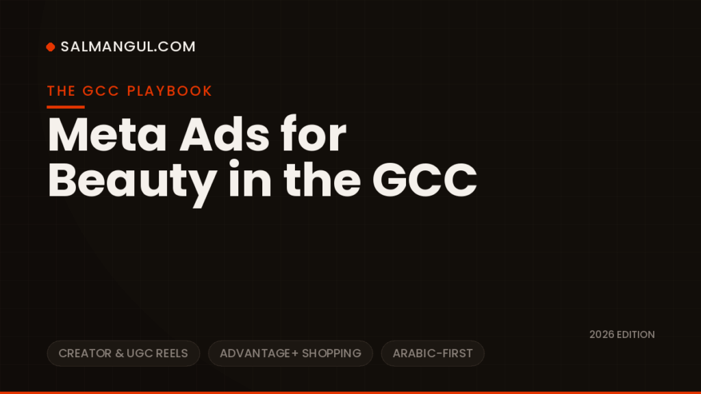 Meta ads for beauty gcc