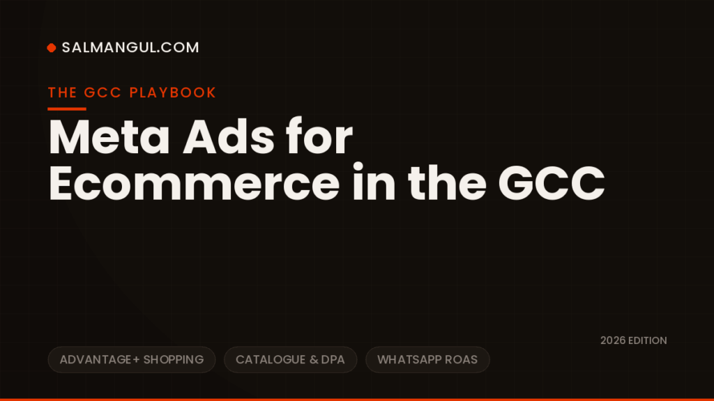 Meta ads for ecommerce gcc