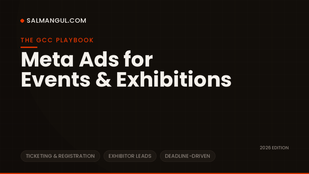 Meta ads for events exhibitions gcc