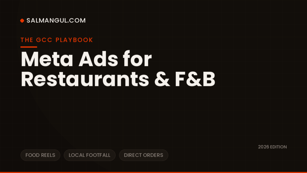 Meta ads for restaurants fnb gcc