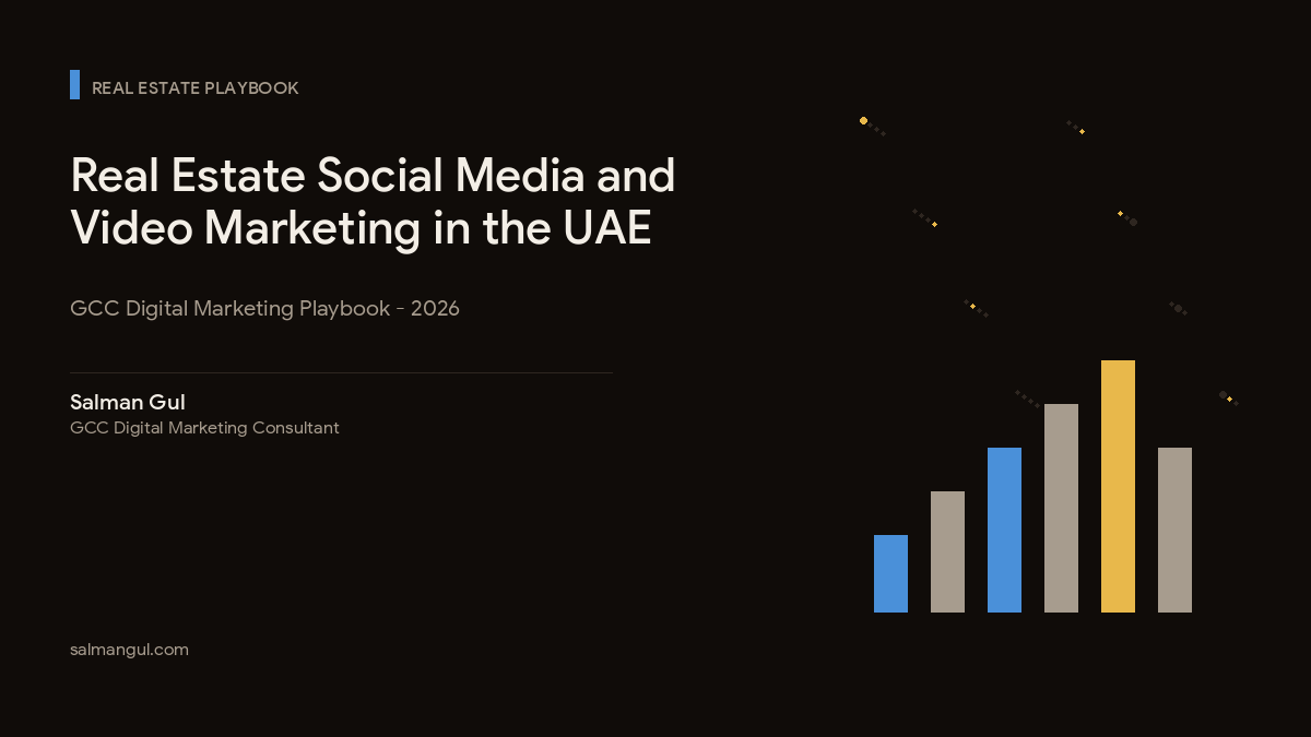 Real Estate Social Media and Video Marketing in the UAE