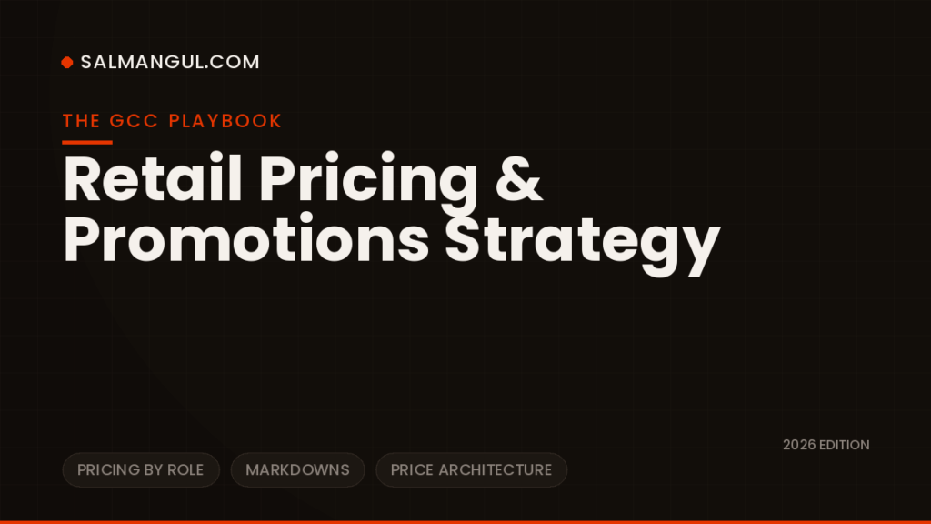 Retail pricing promotions strategy gcc