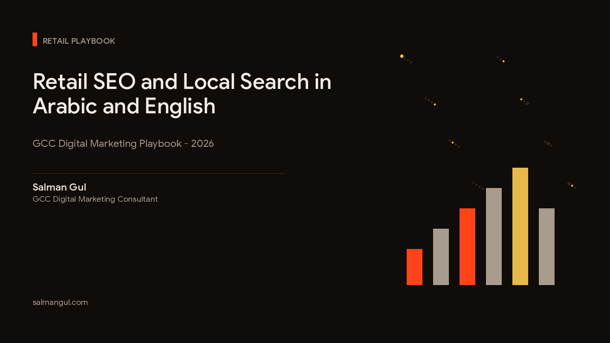 Retail SEO and Local Search in Arabic and English