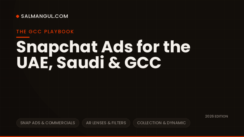 Snapchat ads uae saudi gcc