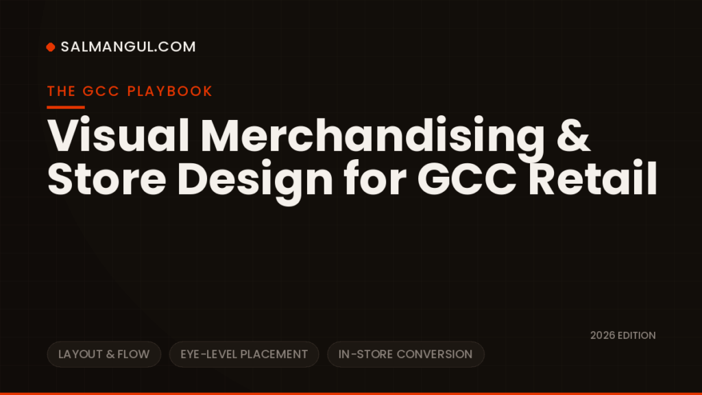 Visual merchandising store design gcc retail